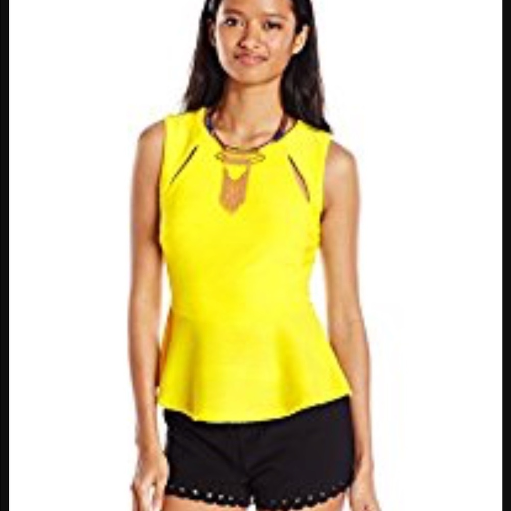 - New yellow cutout pablum top